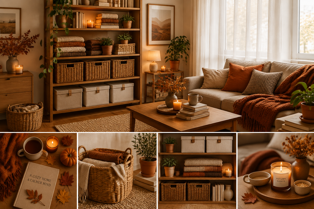 Autumn Cleaning & Organization: Aesthetic Storage Ideas for Small Spaces