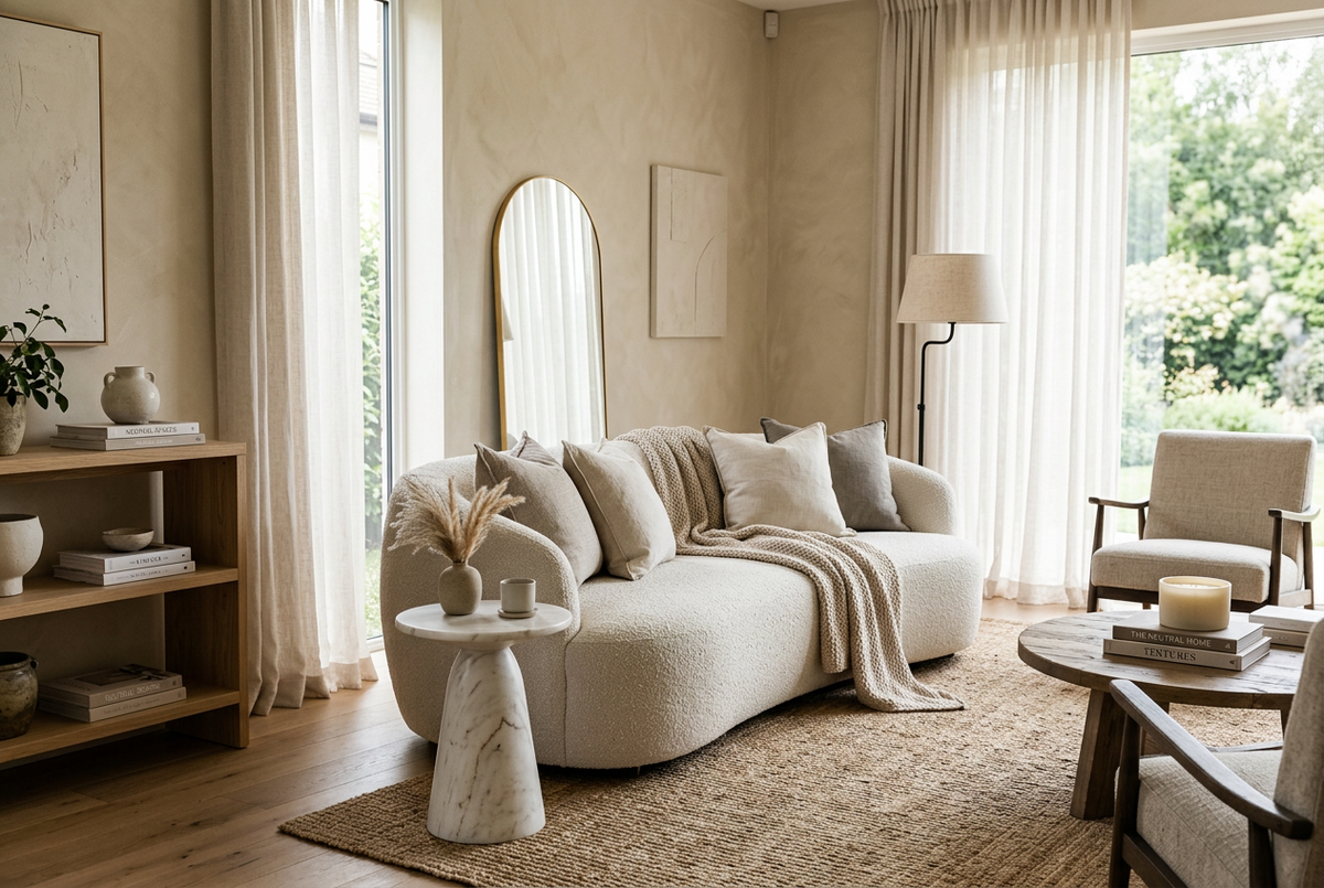 How to Achieve a High-End Look with Neutral Tones and Textures