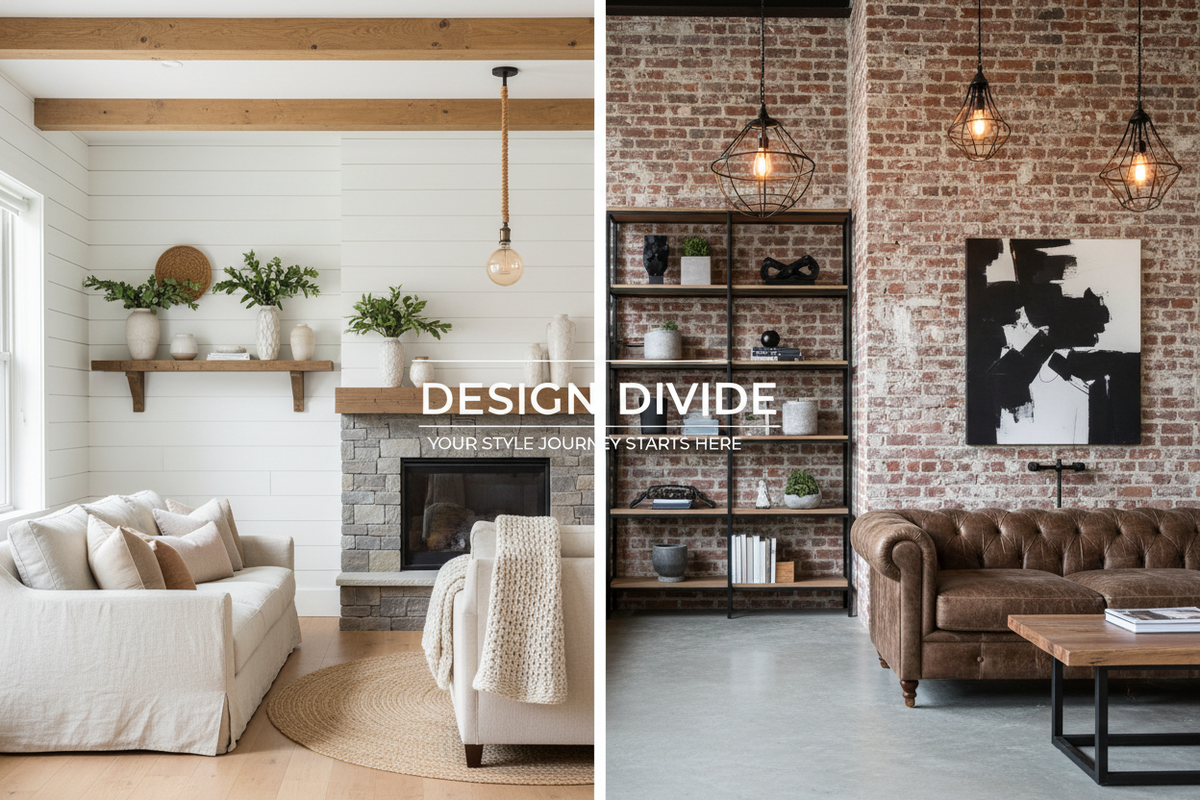 Modern Farmhouse vs. Urban Industrial: Which Home Decor Style Fits You?