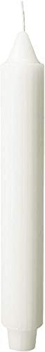 Root 4-Count Unscented Grecian Collenette Candles, 9-Inch, White - Image 4