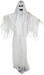 Haunted Hill Farm 6.0-Ft. Life-Size Talking Ghost Halloween Animatronic