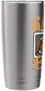 Wake & Bake Thanksgiving Humor for Chefs and Home Cooks Stainless Steel Insulated Tumbler - Image 4