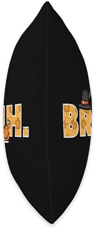 Thanksgiving Bruh Turkey Funny Fall Meme Humor Men Women Kid Throw Pillow - Image 2