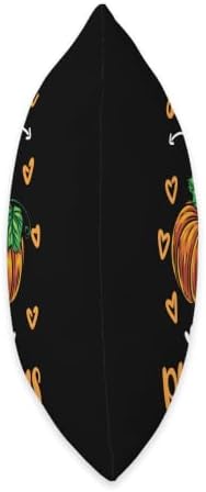 Thanksgiving Just A Girl Who Loves Pumpkins Throw Pillow - Image 2