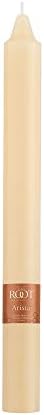 Root Candles 12-Count Unscented Smooth Candles, 9-Inch, Buttercream - Image 3
