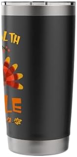 Home Health Gobble Squad Turkey Thanksgiving Stainless Steel Insulated Tumbler - Image 2