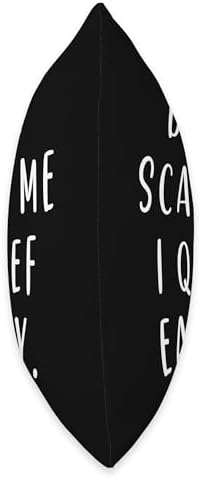Don't Scare Me I Queef Easily Funny Throw Pillow - Image 2