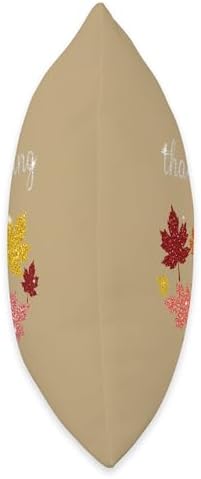 Happy Thanksgiving Sparkle Leaves, Friendsgiving & Turkey Throw Pillow - Image 2