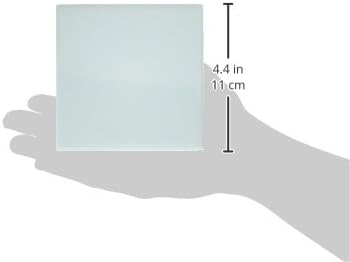 3dRose ct_159844_1 Plain Mint Blue-Solid Color-Light Turquoise-Grey-Gray-Modern Contemporary Simple Pastel Teal-Ceramic Tile, 4-Inch