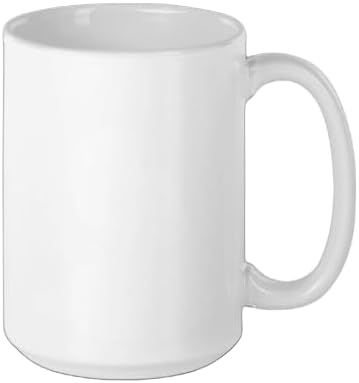 Zen Ideas Om Ohm Aum Symbol Spiritual Yoga Mandala Ceramic Mug, White, 15oz - Image 2