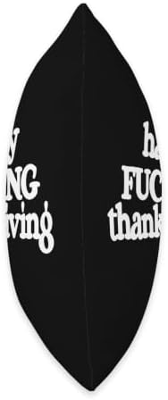 happy fucking thanksgiving funny cursing curse swearing dad Throw Pillow - Image 2