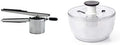 OXO Good Grips Stainless Steel Potato Ricer and OXO Good Grips Large Salad Spinner - 6.22 Qt., White by OXO