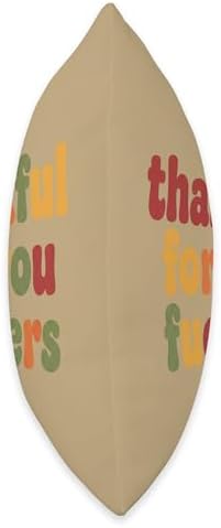 Thanksgiving Thankful for You Fuckers Funny Friendsgiving Throw Pillow - Image 2