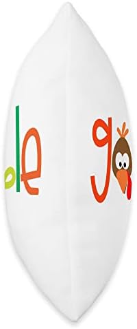 Thanksgiving Turkey face Turkey Day Gobble Throw Pillow - Image 2