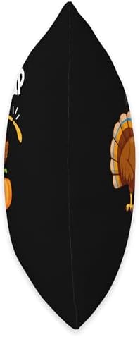 Pilgrim Costume Turkey Meat Thanksgiving Shirt Oh Snap Funny Thanksgiving Day Dinner Turkey Party Pilgrim Throw Pillow, 18x18, Multicolor - Image 2