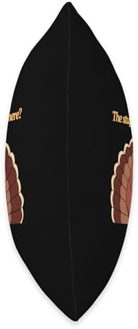 Funny Turkey Thanksgiving The Stuffing Goes Where Tailgate Throw Pillow - Image 2