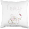 Lovey Saurus Grandma Mother's Day Thanksgiving Christmas Throw Pillow by Unknown