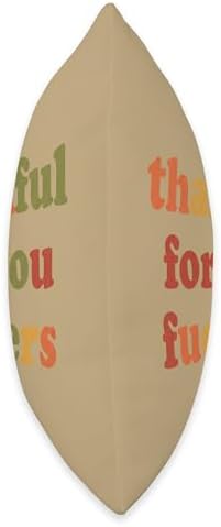 Thanksgiving Funny Thankful for You Fuckers Retro Fall SARC Throw Pillow - Image 2
