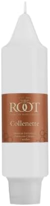 Root Candles 8-Count Unscented Smooth Collenettes, 5-Inch, White - Image 2