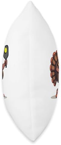 Thanksgiving Pickleball Turkey And Dinks Funny Pickleball Throw Pillow - Image 2