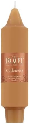 Root Candles 8-Count Unscented Smooth Collenettes, 5-Inch, Beeswax Color - Image 2