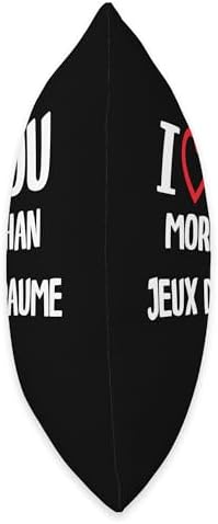I heart You More than Jeux de Paume Thanksgiving I Love You More Than Jeux de Paume Shirt Women Christmas Throw Pillow, 16x16, Multicolor - Image 2