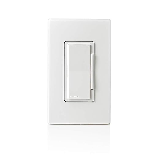 Leviton Decora Smart Dimmer Anywhere Companion, Add Wire-Free 3-Way/4-Way/5-Way On/Off/Dim/Bright Control to Decora Smart Wi-Fi Dimmers, DAWDC-1RW, White
