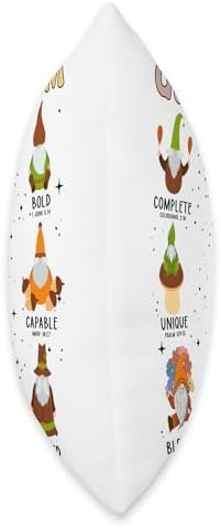 God says I am fall gnome pumpkin autumn gnomes Thanksgiving Throw Pillow - Image 2