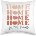Home Sweet Home Thanksgiving Men Women Boys & Girls Throw Pillow by Unknown