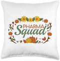 Pharmacy Thanksgiving Pharmacist Technician CPht Throw Pillow by Unknown