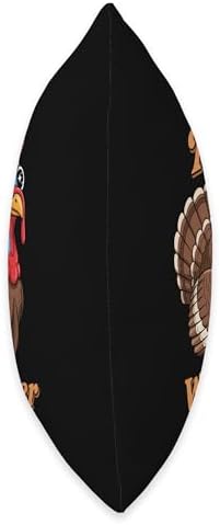 Turkey Whisperer Cute Farm Turkey Thanksgiving Throw Pillow - Image 2