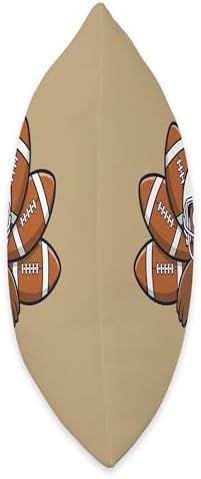 Turkey Bowl Thanksgiving Classic Football Turkey Bowl - Game Throw Pillow - Image 2