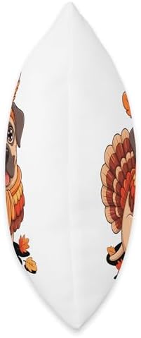 Thanksgiving Turkey Great Dane Throw Pillow - Image 2