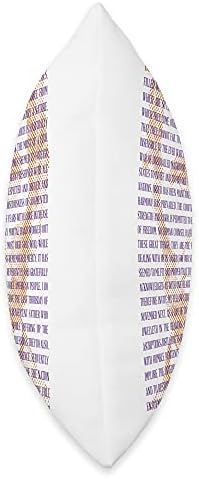Abraham Lincoln's Thanksgiving Proclamation Throw Pillow - Image 2