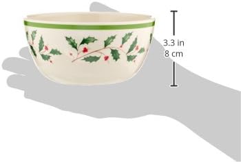 Lenox Holiday Christmas Melamine Bowls, Salad Bowl Set for 4 - Image 3