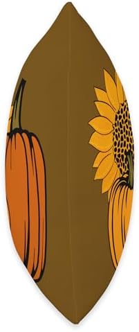 Leopard Sunflower Pumpkin Patch Fall Autumn Thanksgiving Sun Throw Pillow - Image 2