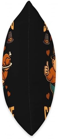 Stretchy Pants Full Heart Thanksgiving Turkey Autumn Season Throw Pillow - Image 2