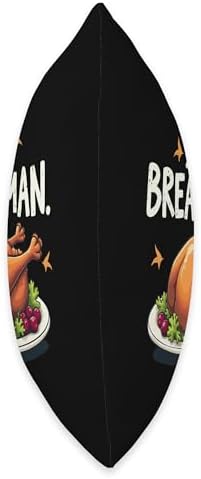 I'm a Breast Man Turkey Funny Thanksgiving Dinner For Dad Throw Pillow - Image 2