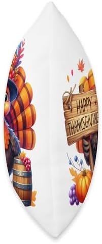 Happy Thanksgiving for Turkey Day Gift For Men Women Kids Throw Pillow - Image 2