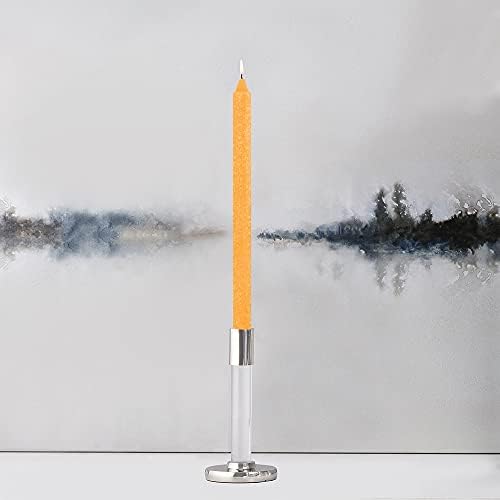 Root 12-Count Unscented Timberline Arista Candles, 12-Inch, Butterscotch - Image 5
