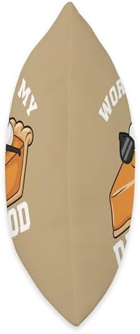 Working On My Dad BOD - Dad Thanksgiving Pregnancy Announce Throw Pillow - Image 2