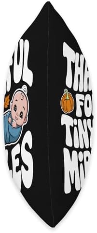 Thankful For Tiny Miracles, Family Kids Thanksgiving Throw Pillow - Image 2