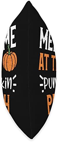 Thanksgiving: Meet Me At The Pumpkin Patch - Pumpkin Throw Pillow - Image 2