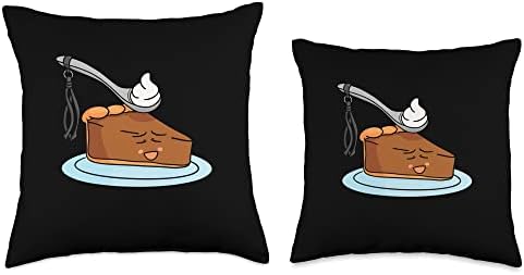 Kink Thanksgiving Whipping Cream Pumpkin Pie Throw Pillow - Image 3