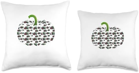 Garbage Trucks Costume Driver Halloween Thanksgiving Pumpkin Throw Pillow - Image 3