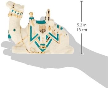 Lenox First Blessing Nativity Camel Christmas Figurine | ivory porcelain, hand-painted | 7 inch height | religious nativity scene collectible gift, holiday decor