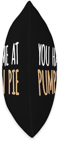 You Had Me at Pumpkin Pie Funny Thanksgiving Food Throw Pillow - Image 2