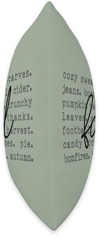 Fall Words Hello Fall Graphic Thanksgiving Autumn Throw Pillow - Image 2