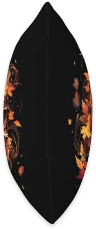 Violin Player Autumn Autumn Leaves Thanksgiving Throw Pillow - Image 2