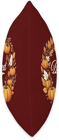 Blessed Thanksgiving Holiday Autumn Fall Throw Pillow - Image 2